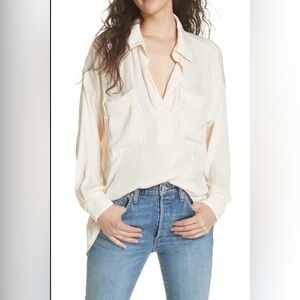Women's Cream Blouse